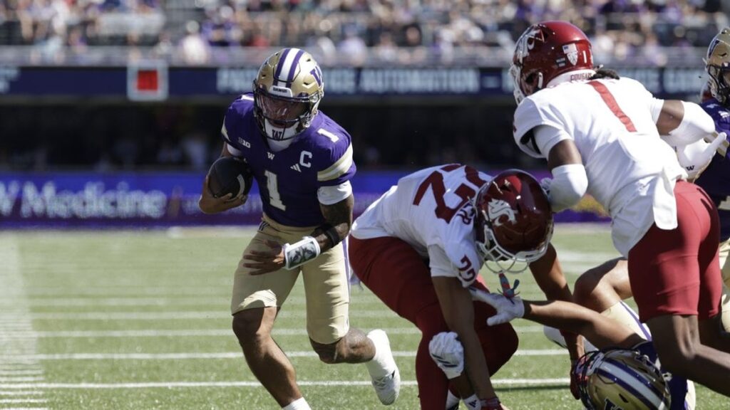 Demond Williams Jr. powers Washington past Washington State