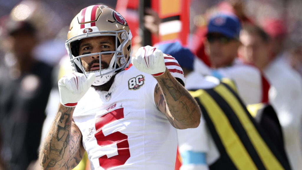 Mike Evans scores first TD as a 49er, 109th of his career