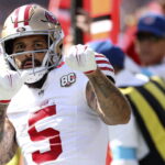Mike Evans scores first TD as a 49er, 109th of his career